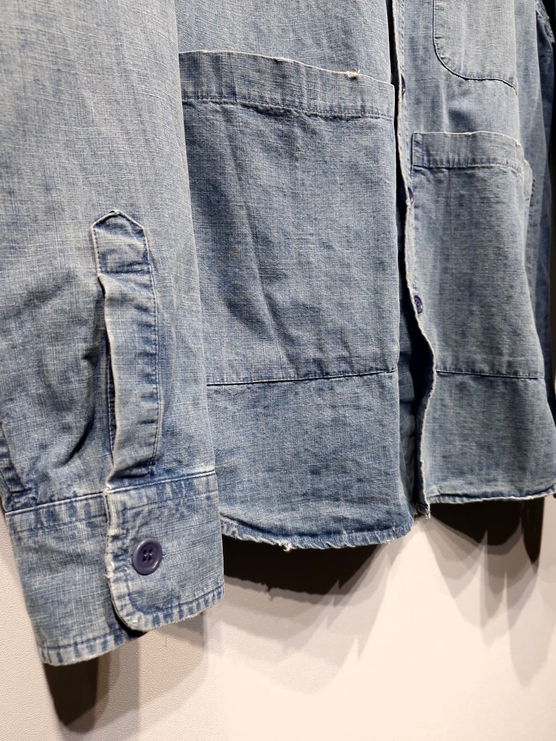 ASPESI 아스페시 유틸리티 투포켓 셔츠 자켓 상품이미지4