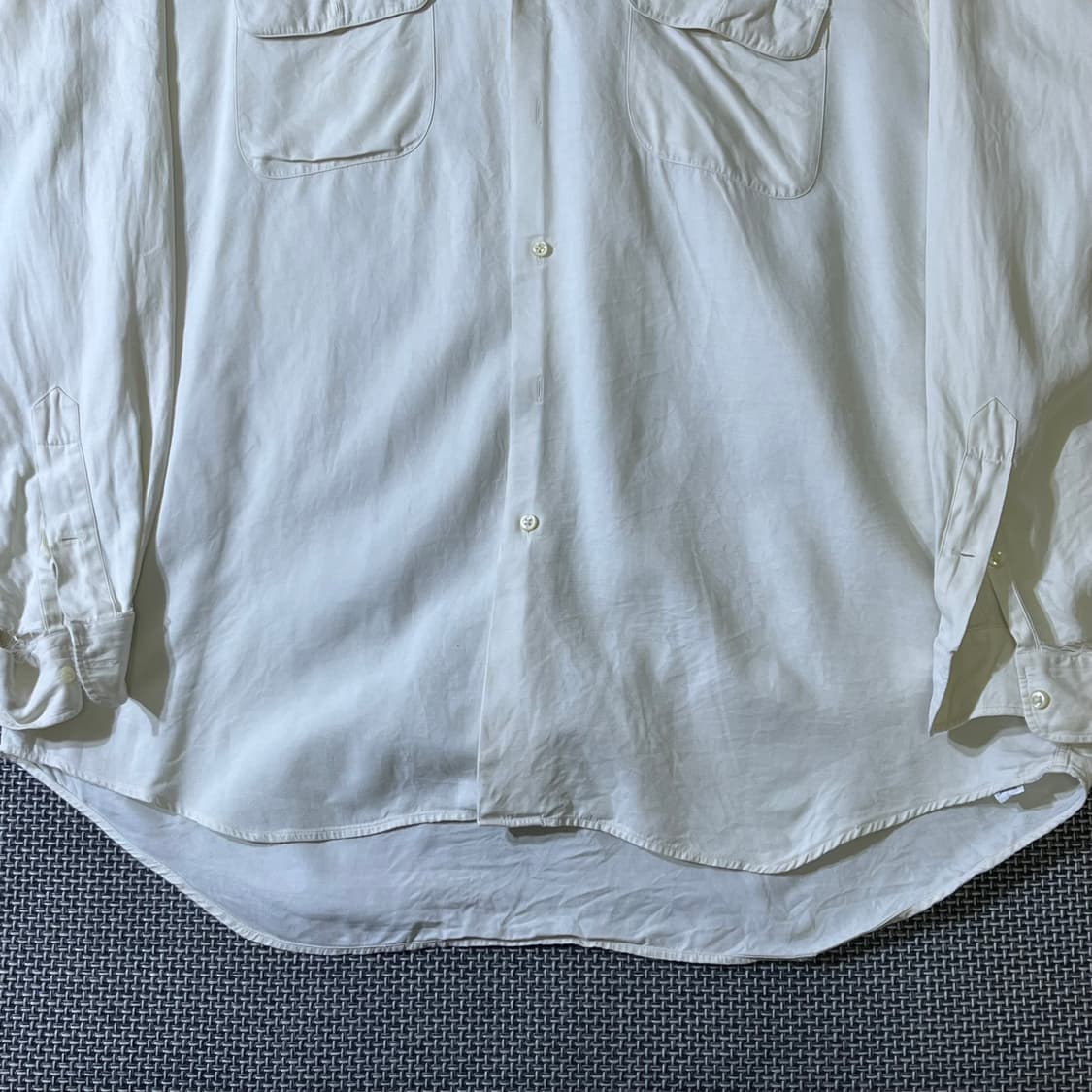 폴로 랄프로렌 실크 화이트셔츠(kold_8406) 상품이미지3