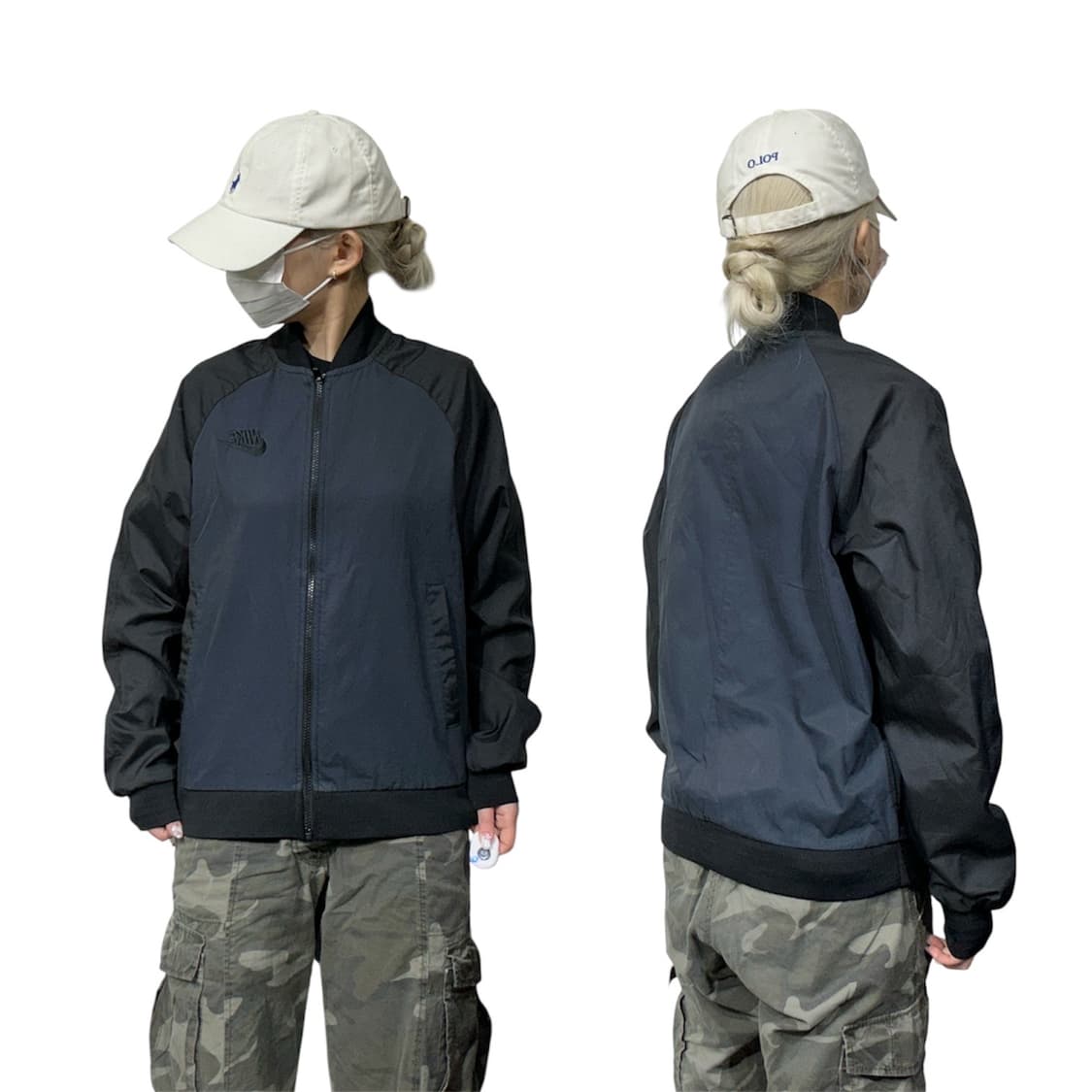 나이키 네이비 바람막이 자켓 M 상품이미지1