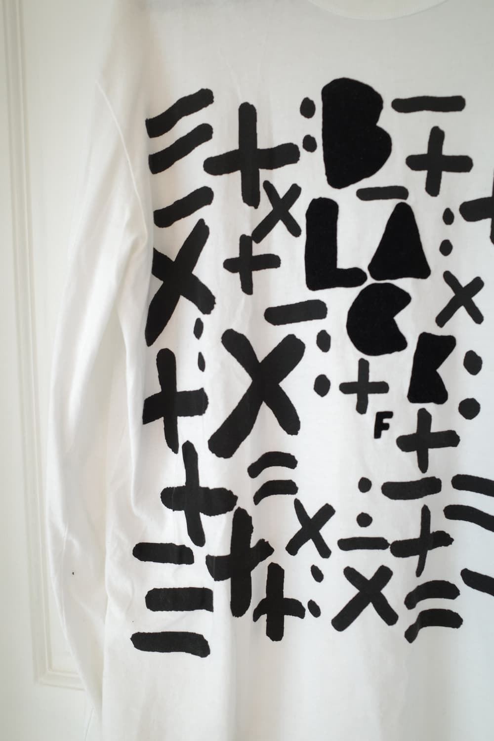BLACK mathematical symbol long sleeve 상품이미지2