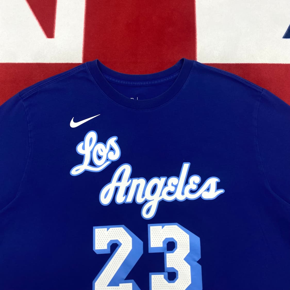 나이키 x NBA 르브론 제임스 반팔티 3XL 실측 XL  상품이미지3