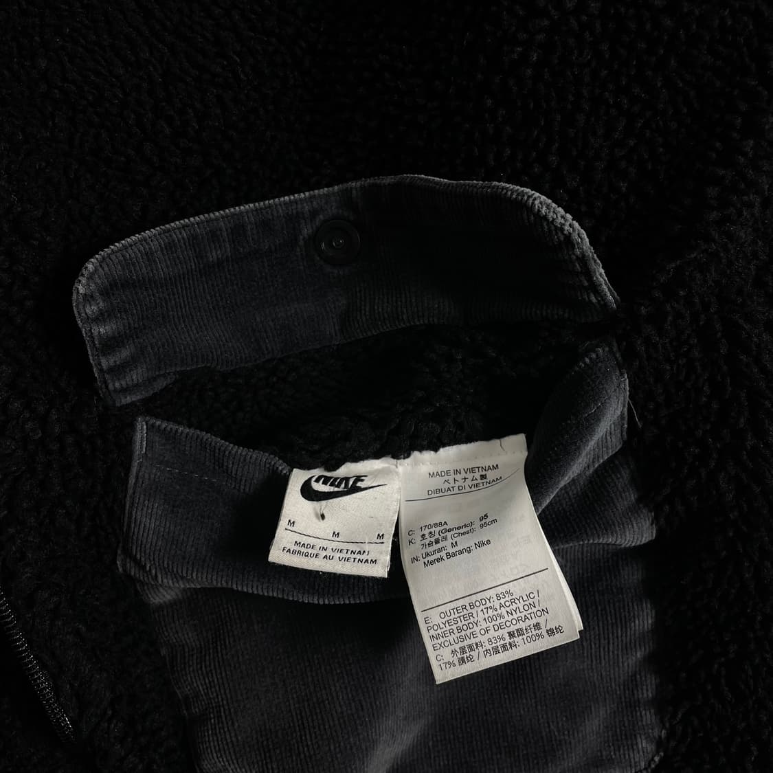 나이키 양면 쉐르파 나일론 유틸리티 자켓y 3237 상품이미지8