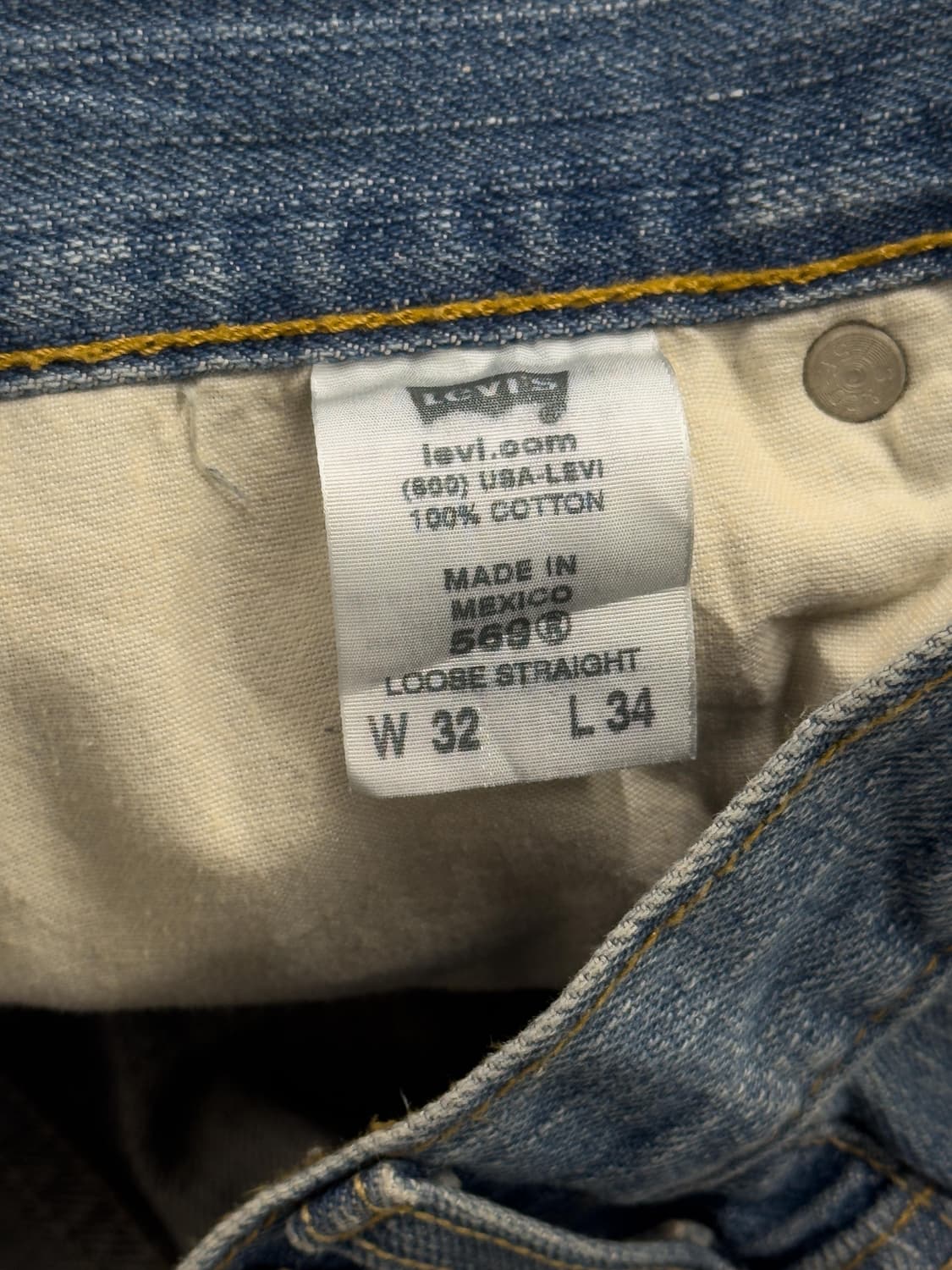 리바이스 569 루즈핏 데님 팬츠 상품이미지7