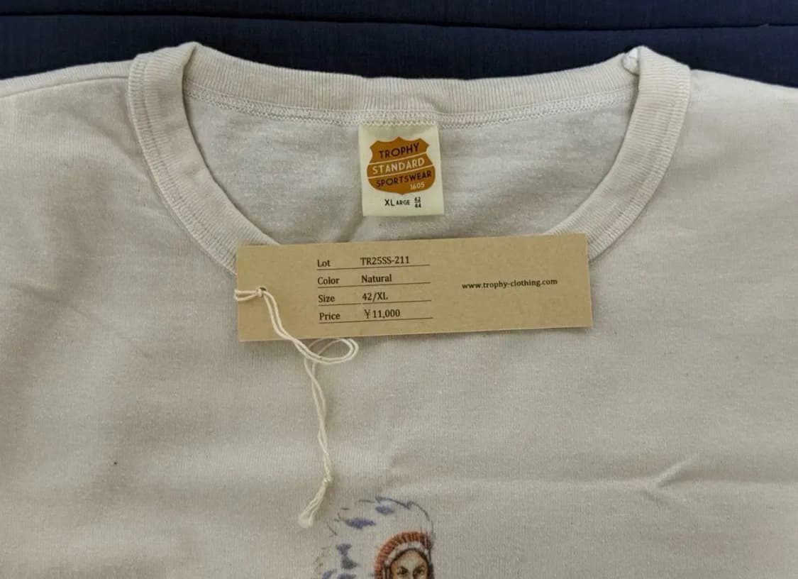 (42,XL)트로피클로딩 Ace of Aces 프린팅 반팔티 상품이미지3