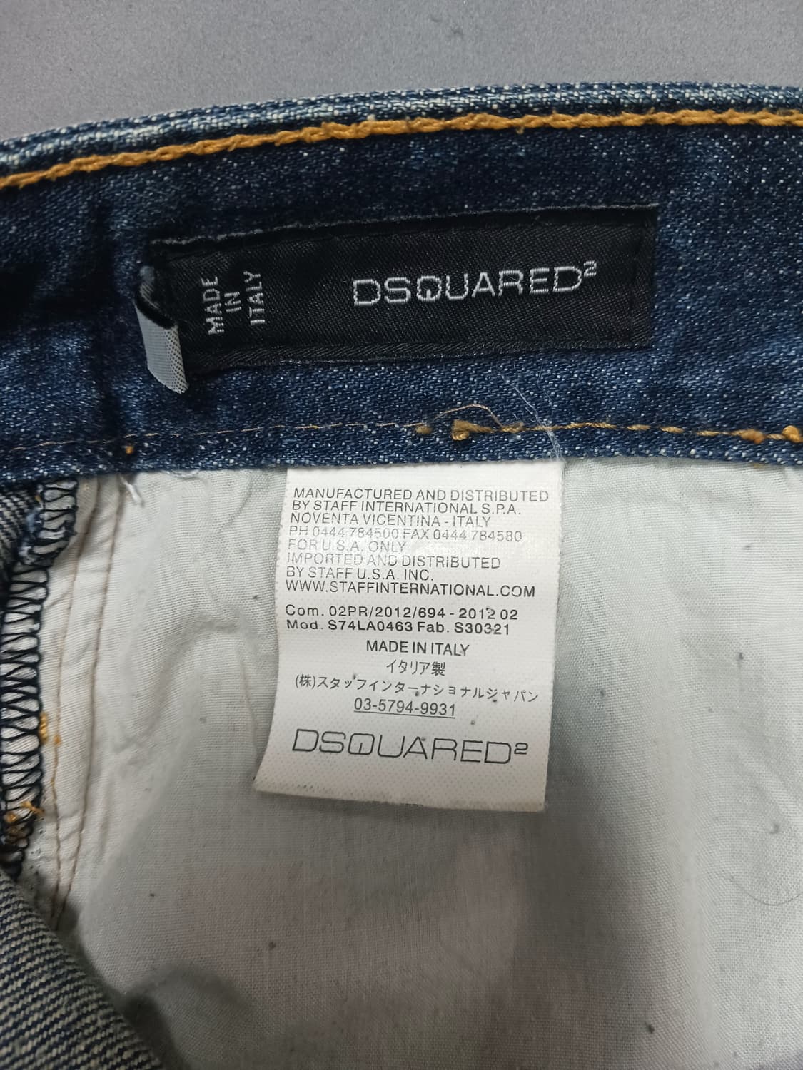 [31] 디스퀘어드2 미니포켓 슬림진 청바지 상품이미지10