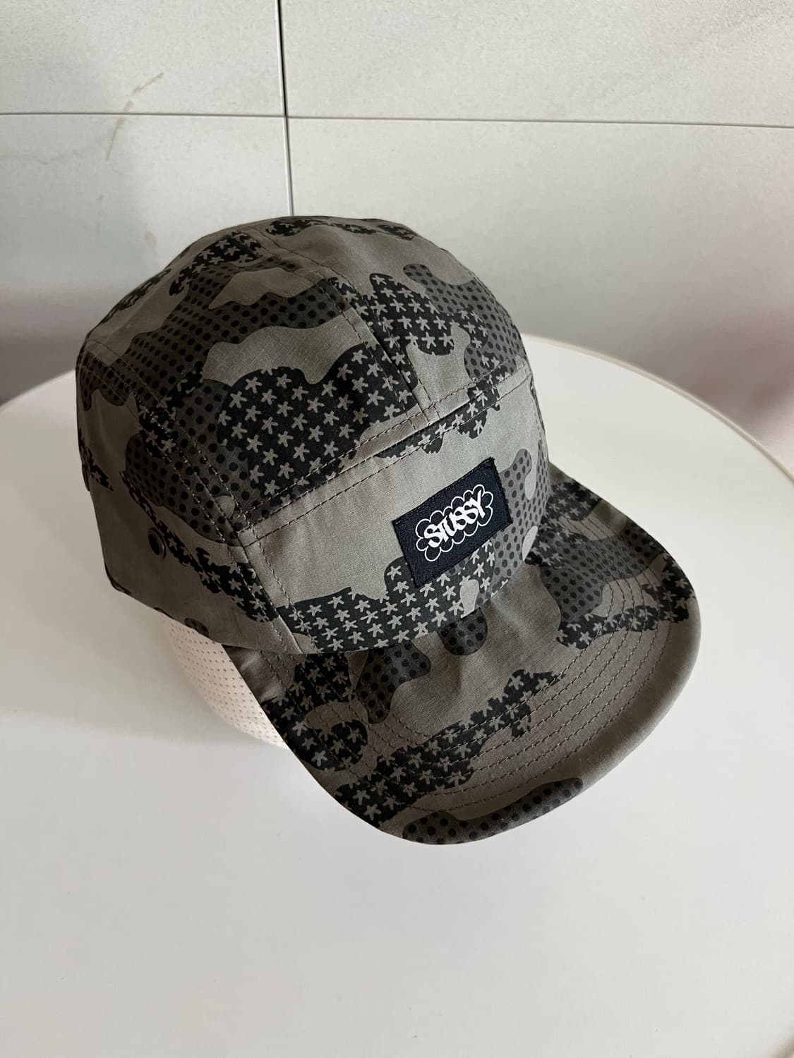 Stussy x ERIC HAZE 카모 캠프 캡 상품이미지1