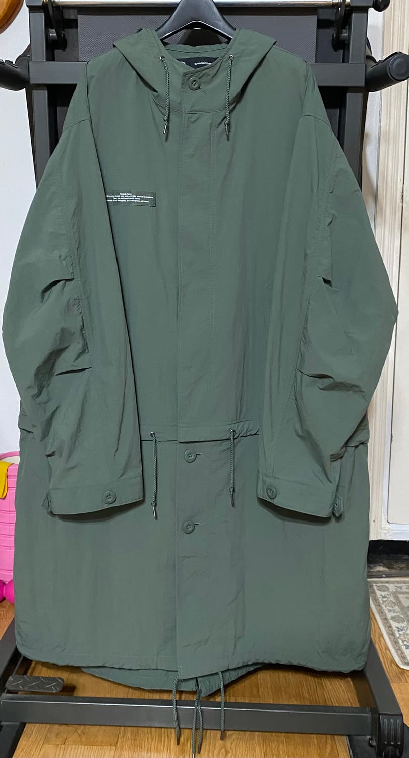 [XL] 언더커버 Gu 2Way 오버사이즈 모즈 코트 올리브 상품이미지5