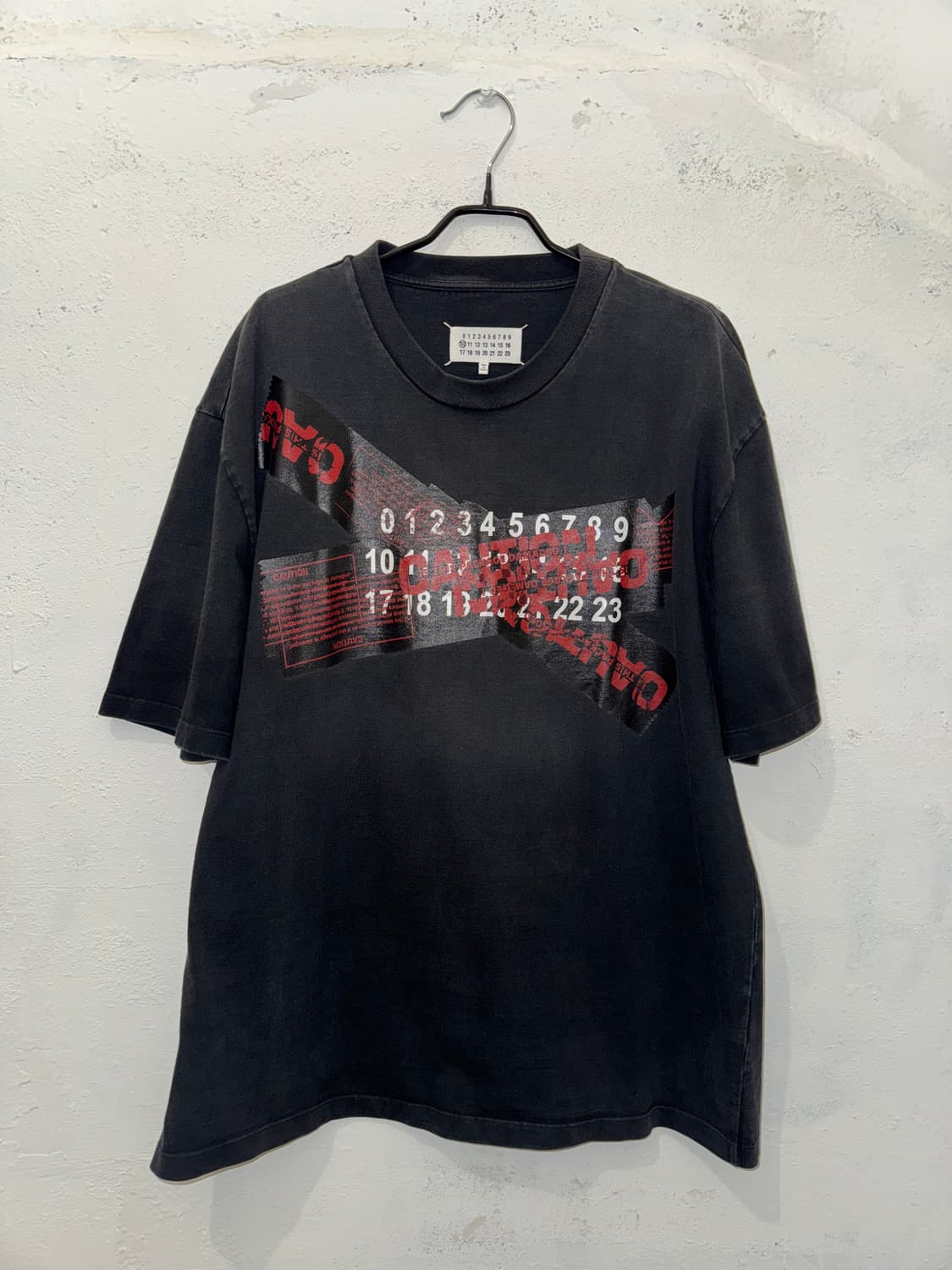 maison margiela 메종마르지엘라 테이핑 반팔티셔츠 상품이미지1