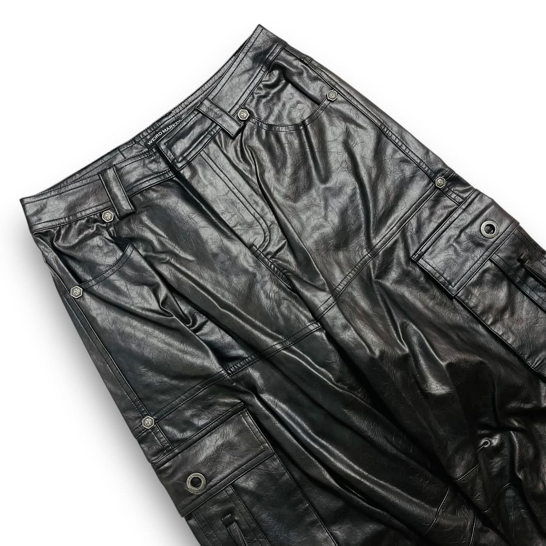 위어드 마켓 스터드 락시크 4중 포켓 와이드 카고팬츠 상품이미지2