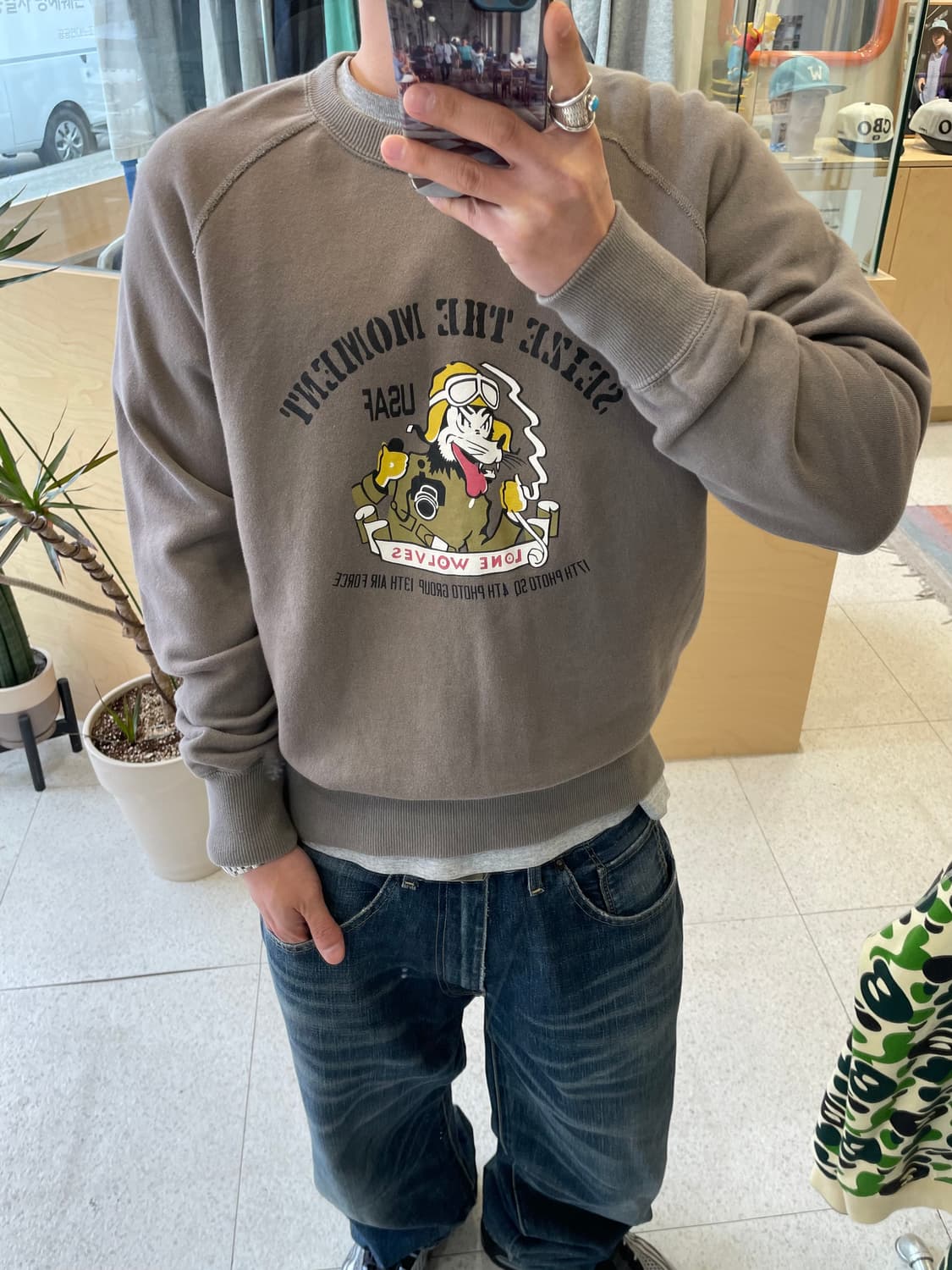 페로우즈 프린팅 스웻셔츠 (38) 상품이미지5