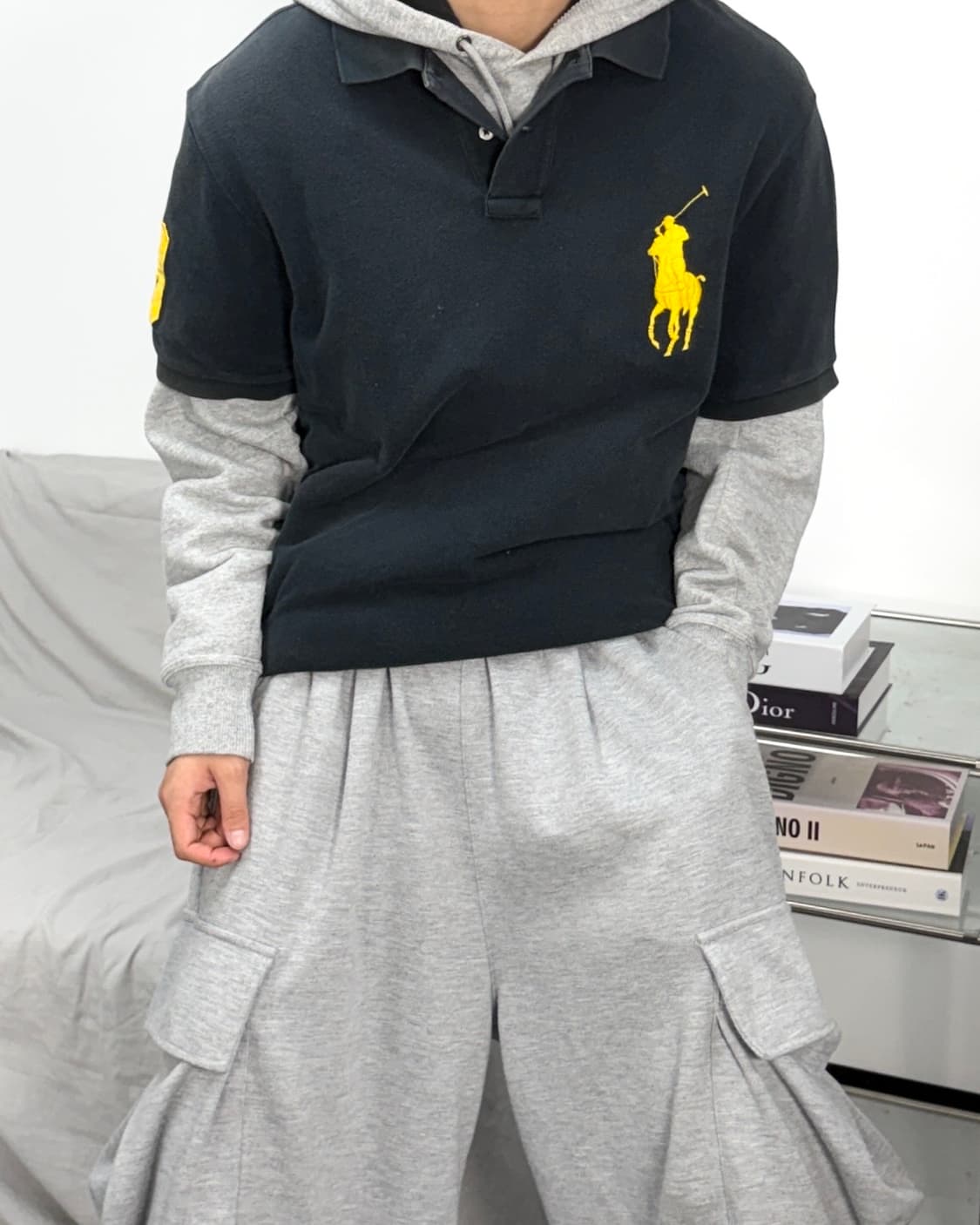 폴로 랄프로렌 딥 네이비 빅포니 pk XL 상품이미지2