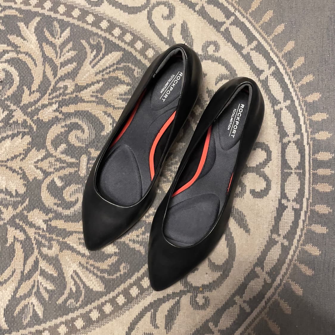 락포트 (우먼) 토탈 모션 블랙 스틸레토 구두   상품이미지2