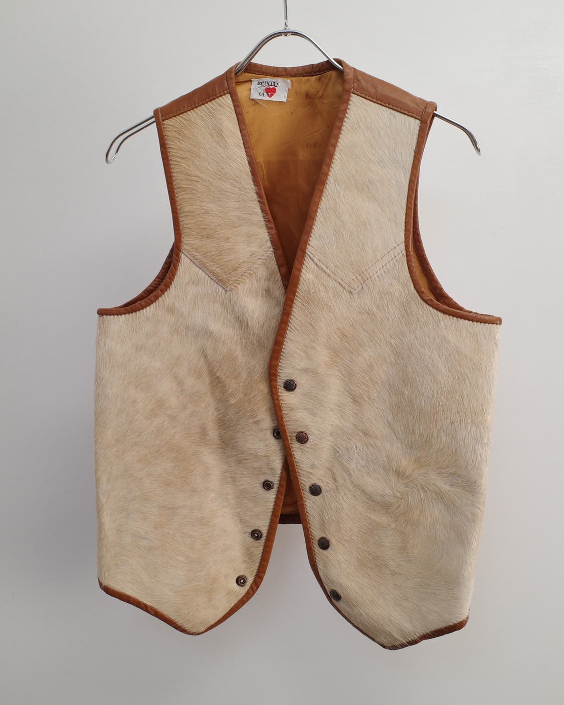 western leather vest 상품이미지1