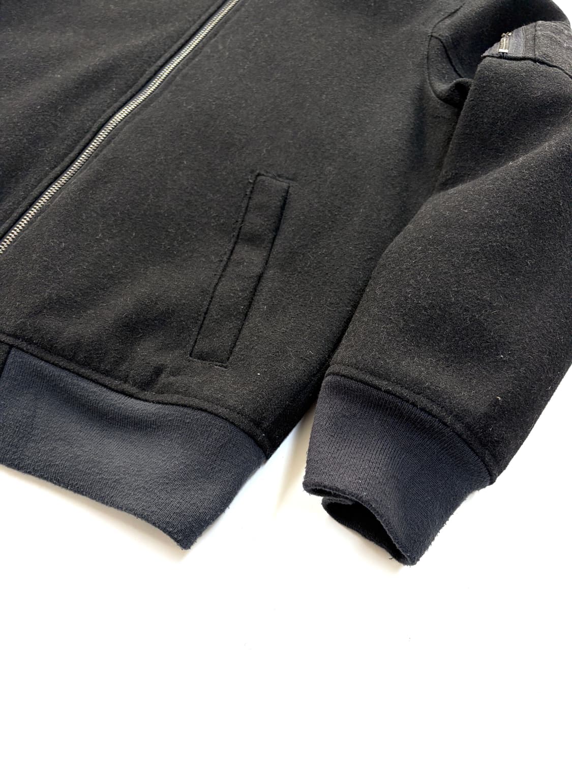 홀리스터 양모 후드 집업 자켓 상품이미지3