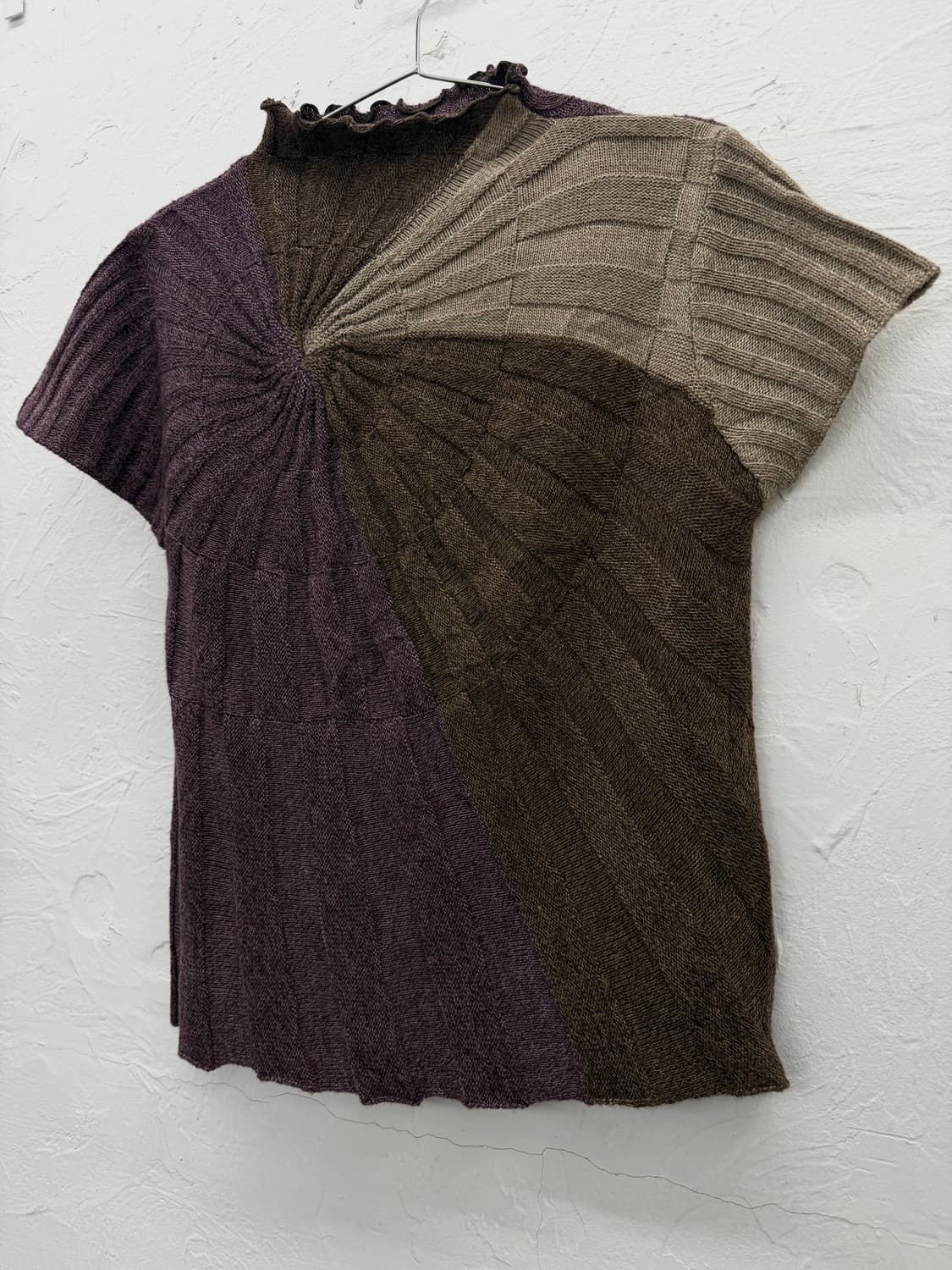 dolce mara 컬러드 니트 탑 상품이미지3