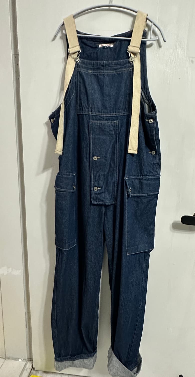 앵글런 데님 오버롤 점프수트 상품이미지1