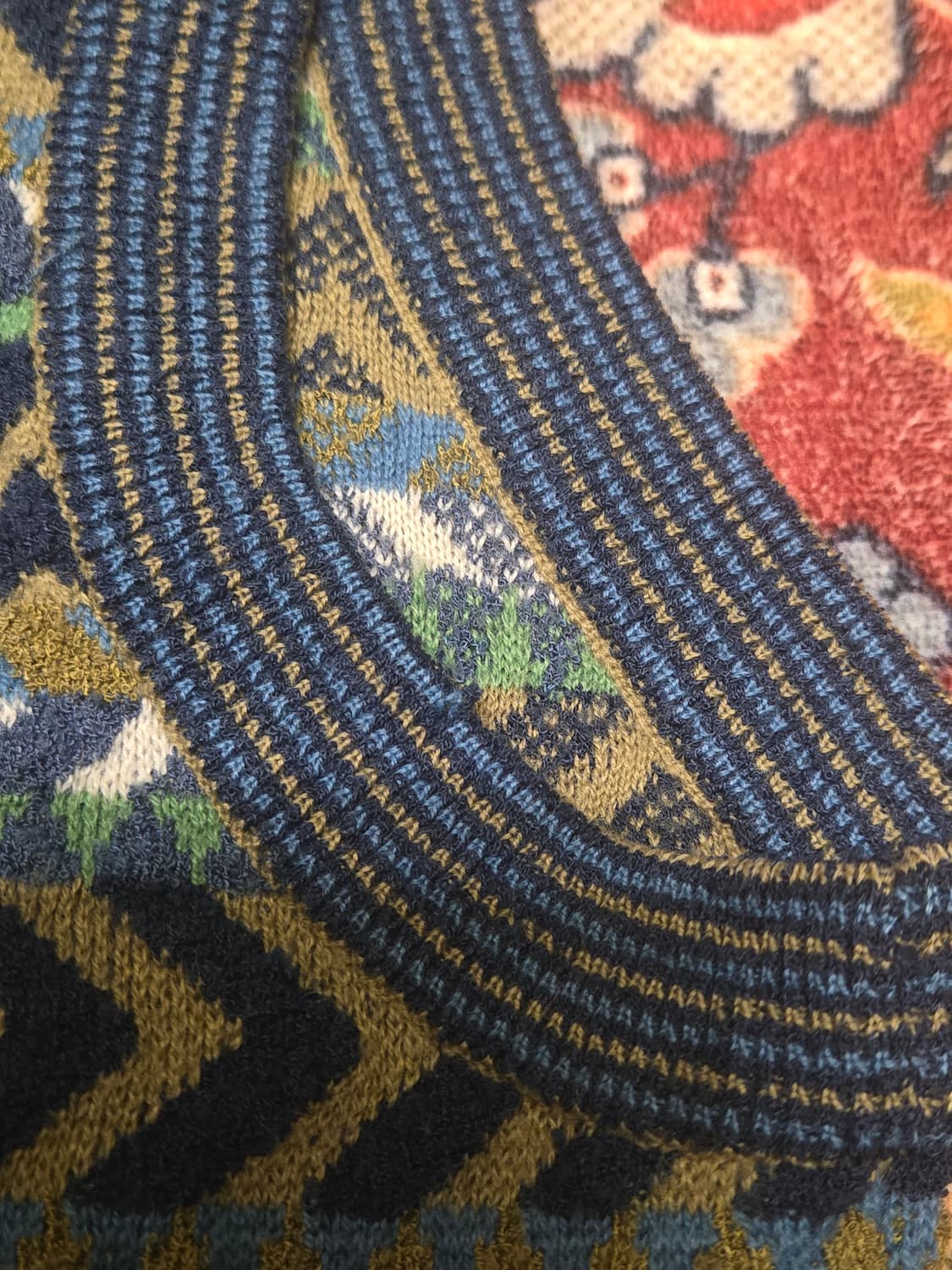  [L~XL] 미쏘니(Missoni) 지그재그 패턴 니트 베스트 조끼  상품이미지6