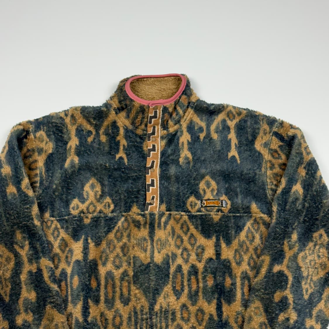 (103) 캐피탈 자바 카스리 패턴 플리스 풀오버 상품이미지3