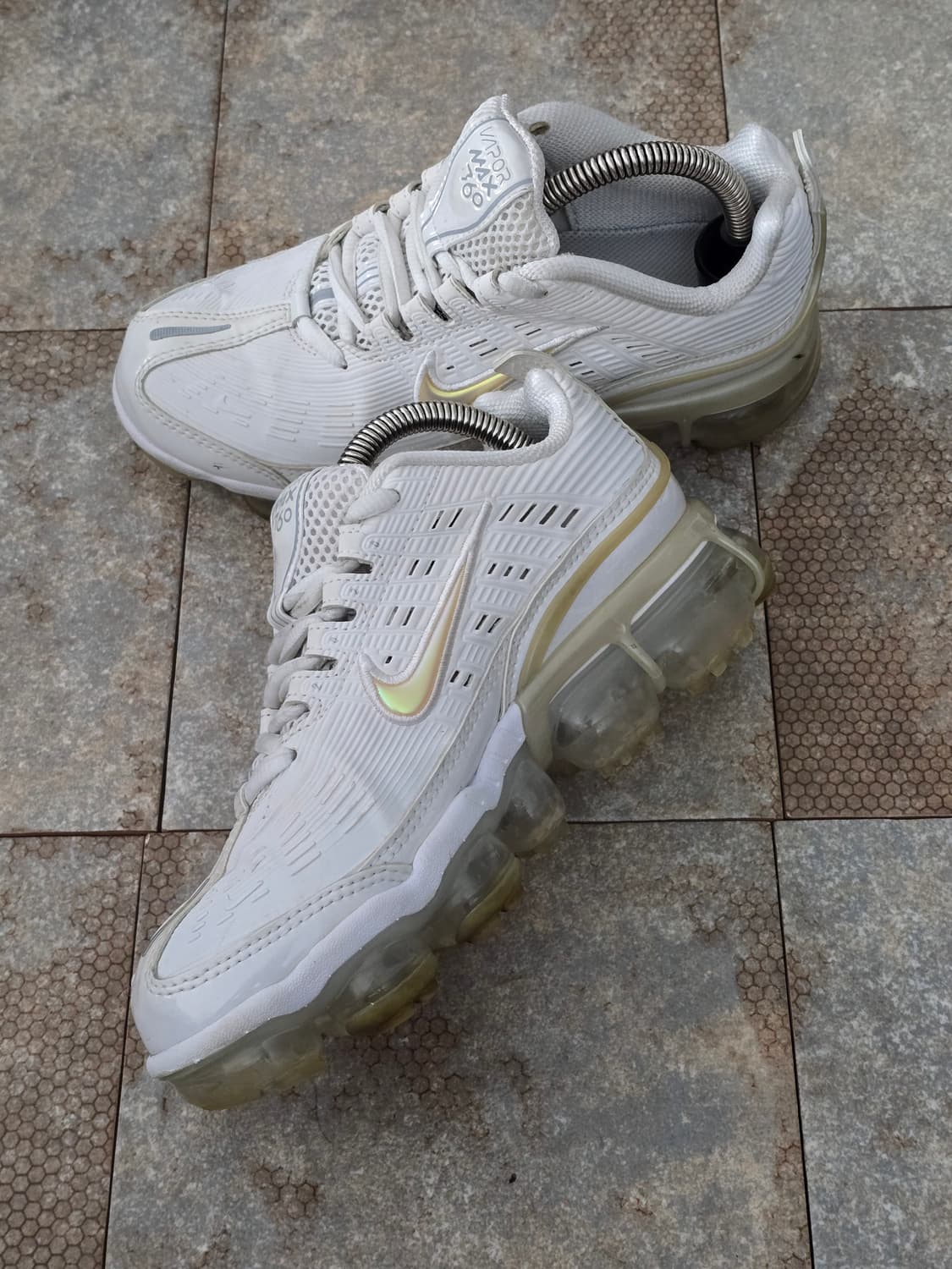 (230)나이키 에어 베이퍼맥스 360 트리플 화이트 상품이미지6