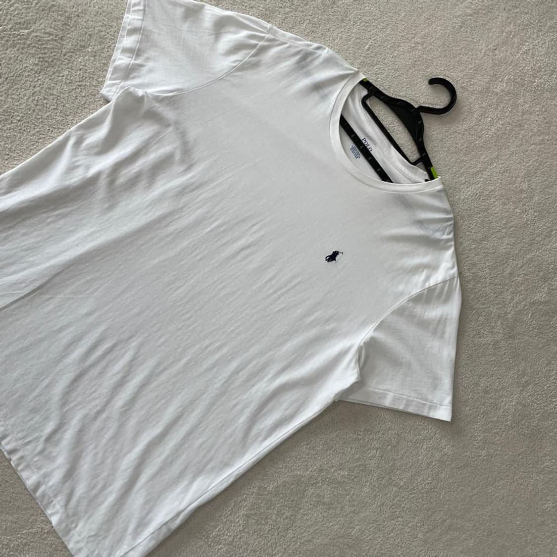 XL 폴로 화이트 반팔티셔츠 상품이미지3