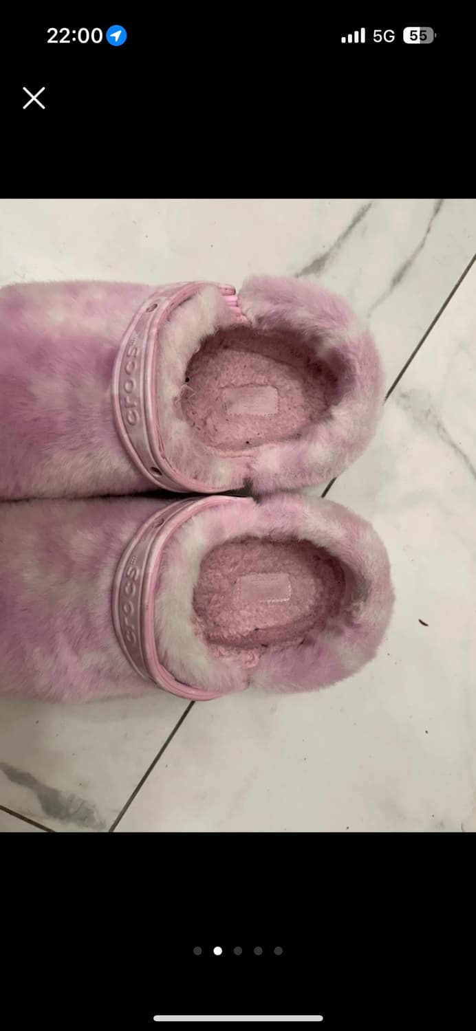 크록스 클래식 퍼 슈어 클로그 발레리나 240 상품이미지2