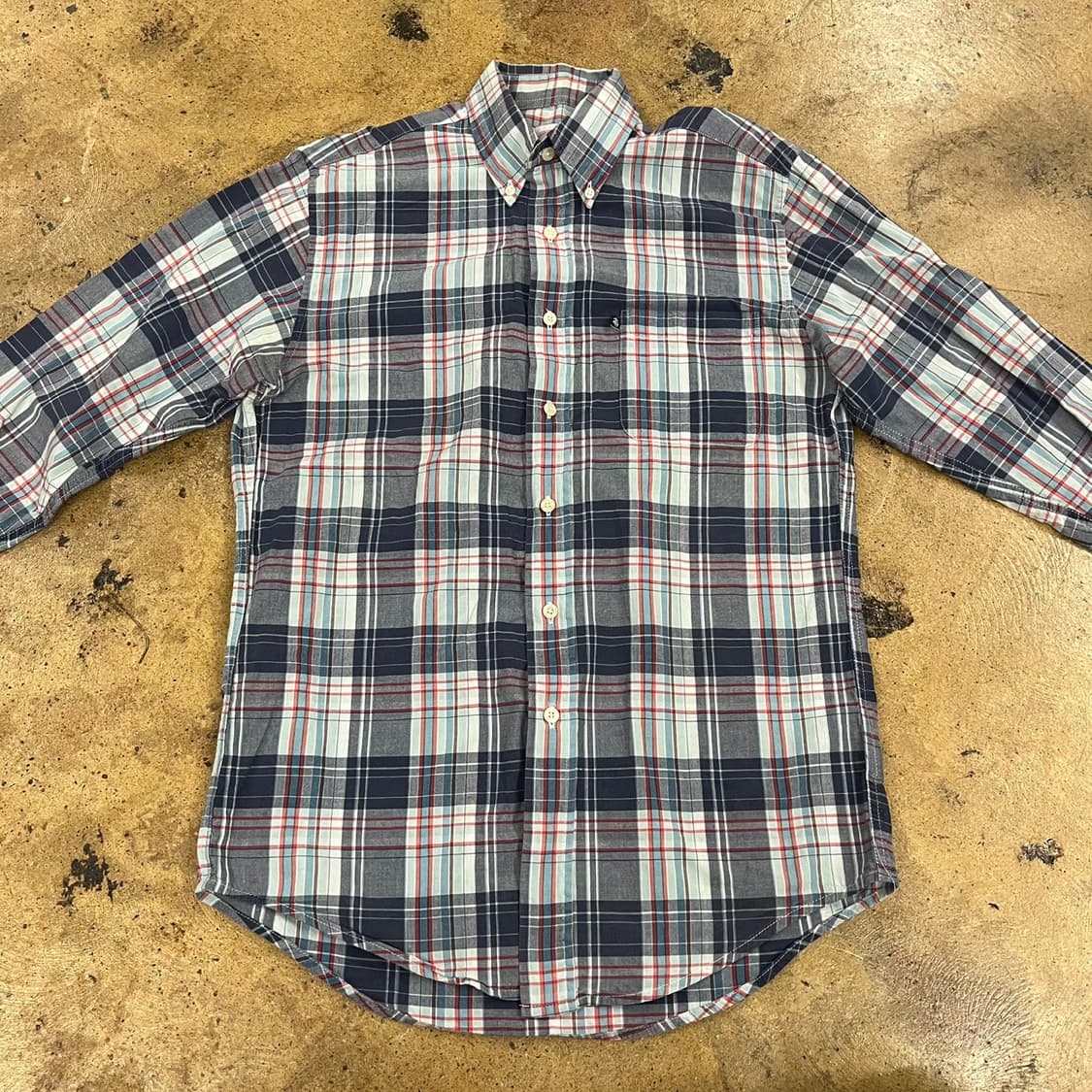 [정품/S] 브룩스 브라더스 체크 셔츠 남방 b18 상품이미지3