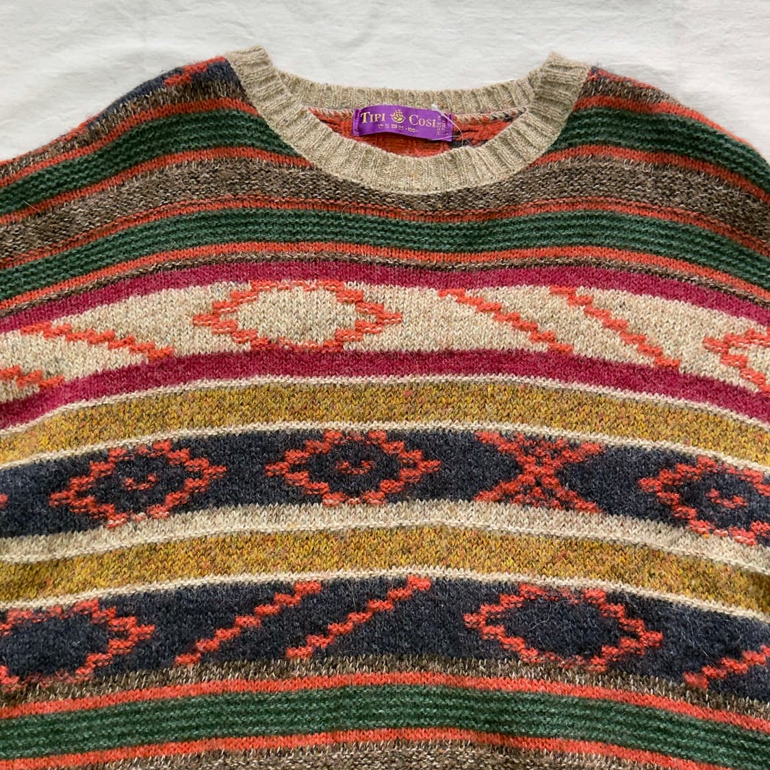 90s 이탈리아 알파카 니트 상품이미지2