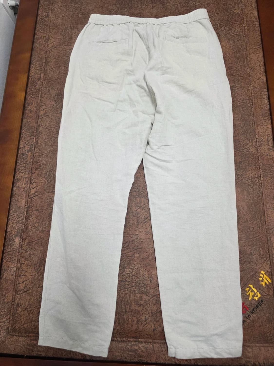 아르켓 린넨 혼방 밴딩 팬츠 34 상품이미지6