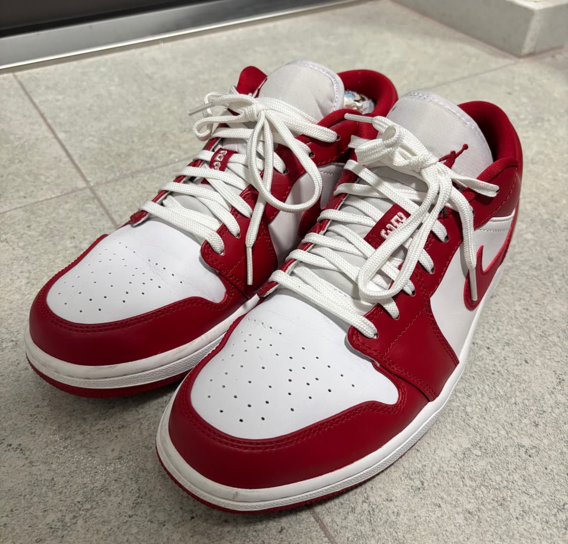 조던1 로우 짐레드 275사이즈 상품이미지2