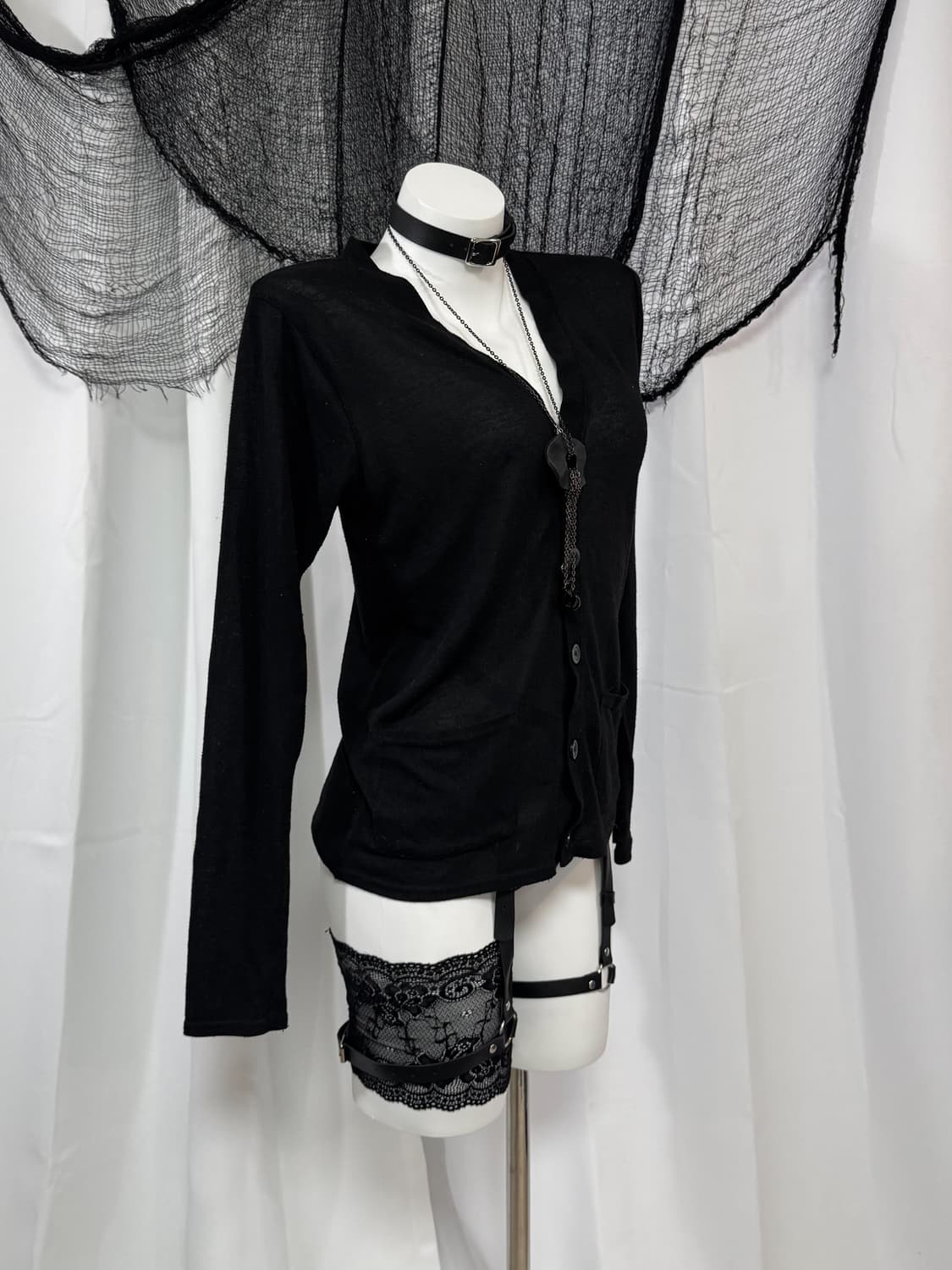 black cardigan 상품이미지3