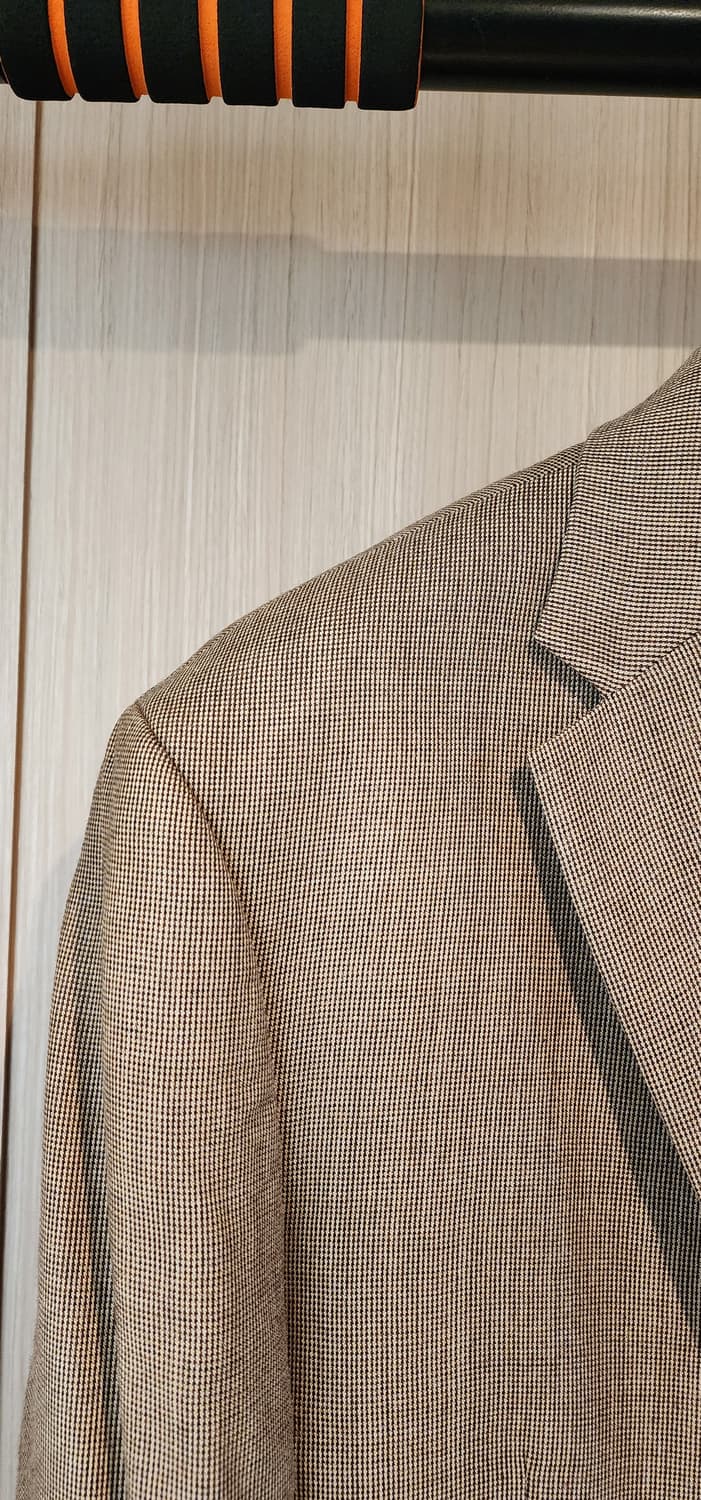 로렌랄프로렌 베이지 실크/울자켓 2XL 상품이미지3