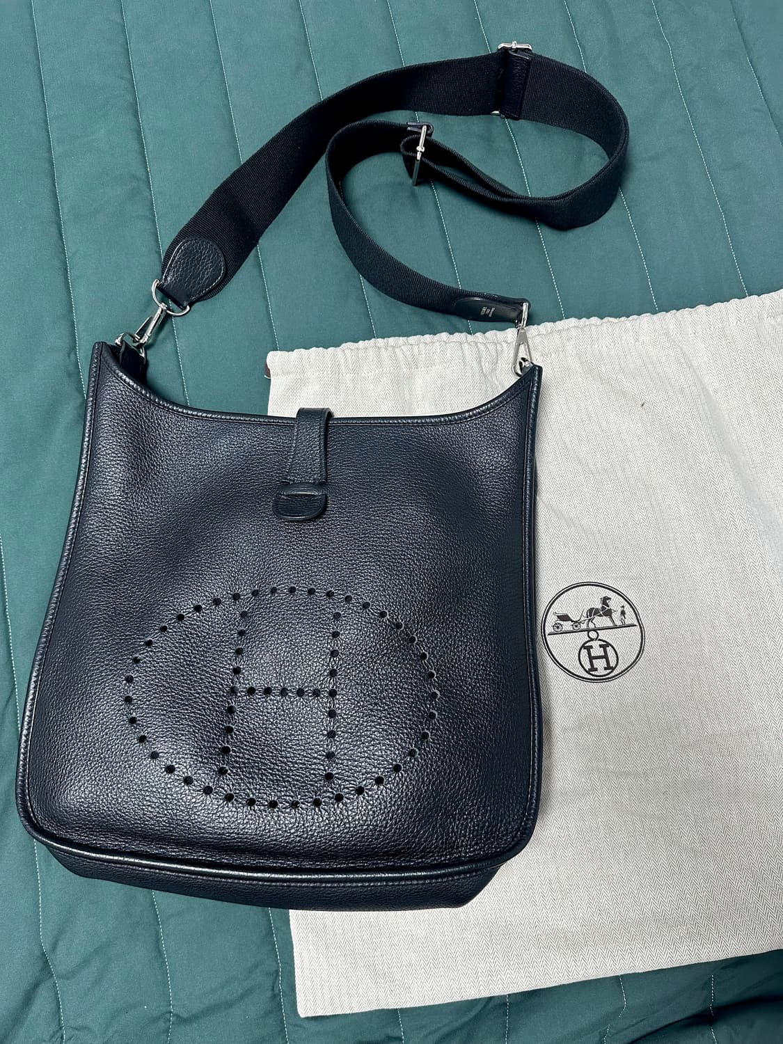 [A+ 정품] 에르메스 에블린 33 블랙  상품이미지9