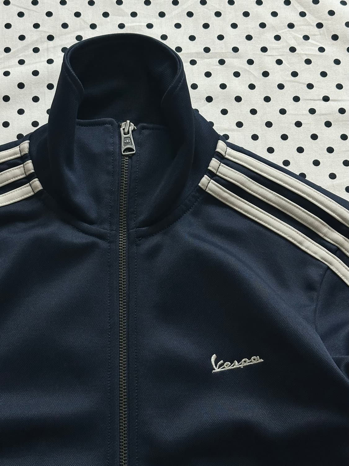 아디다스 x 베스파 네이비 트랙탑져지 희귀져지 상품이미지2