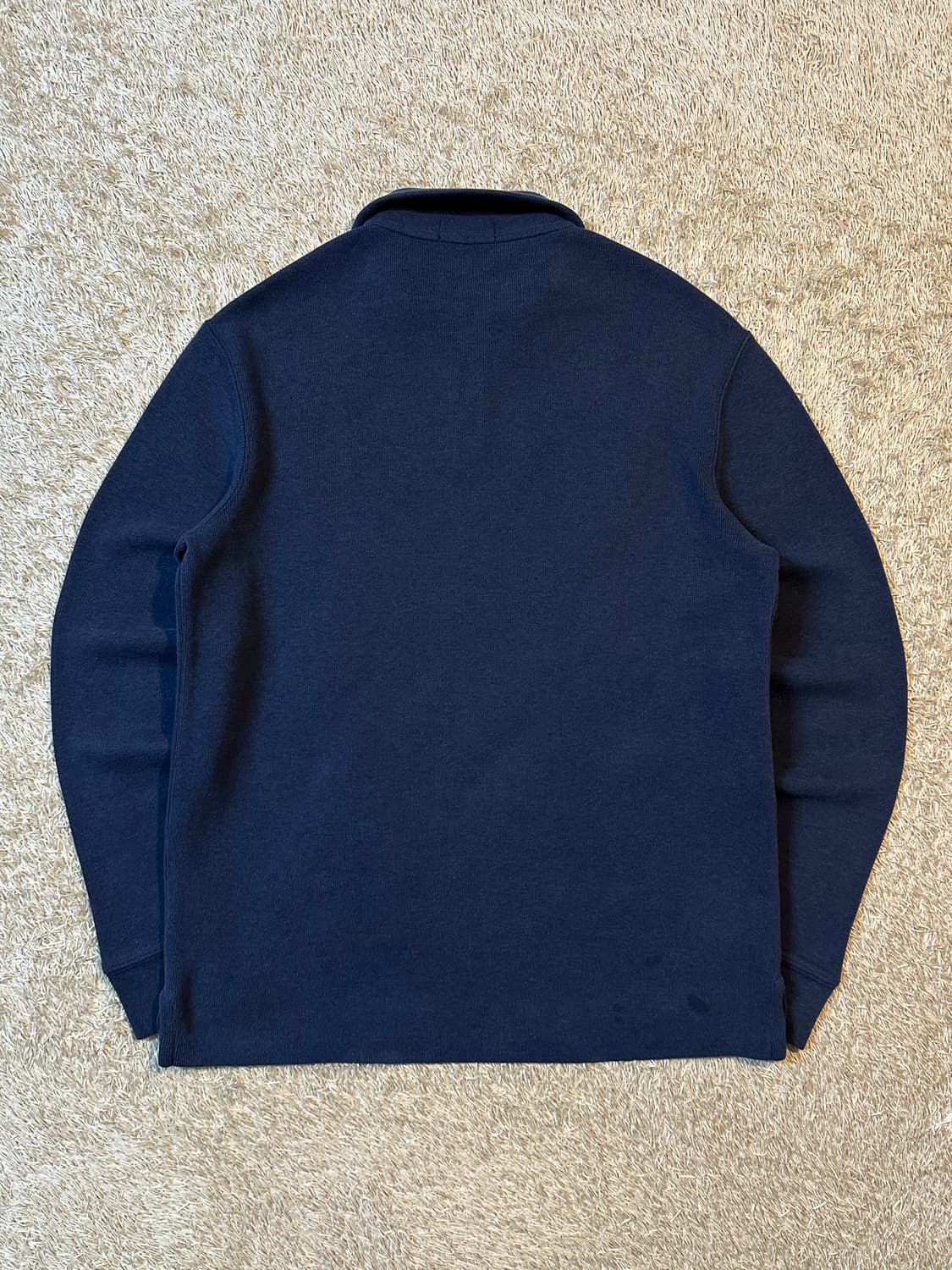 폴로 랄프로렌 신형 QR 멀티포니 하프 반집업 니트 네이비 상품이미지3