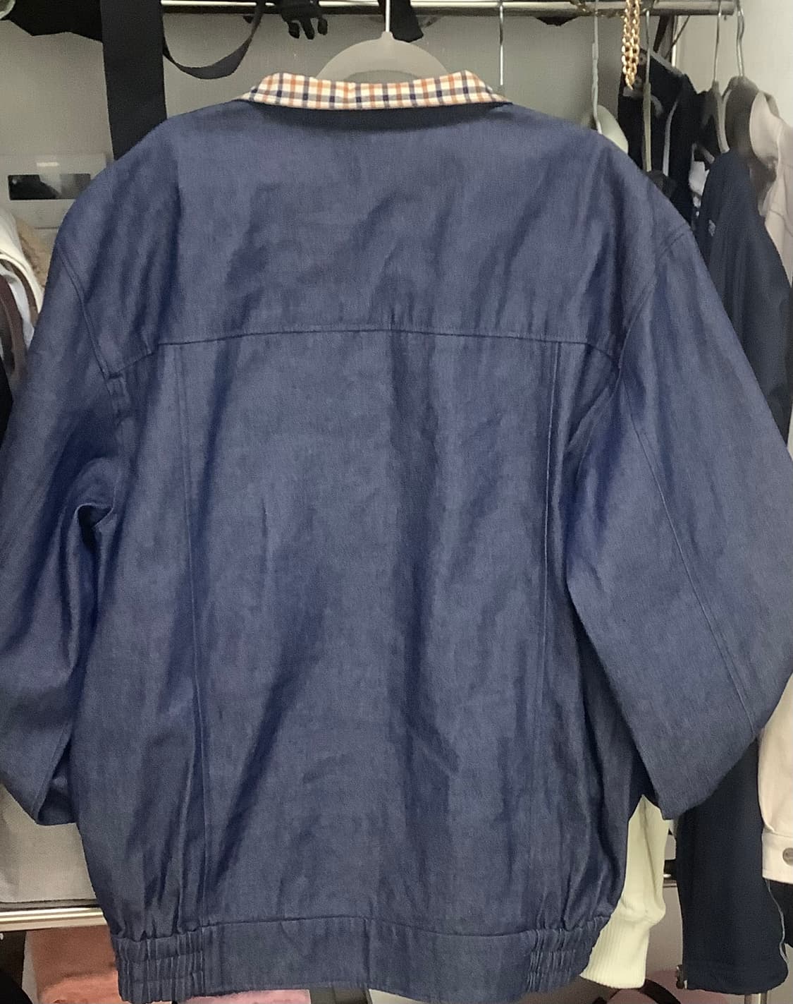 일본빈티지 90s 데님 봄버자켓 상품이미지2