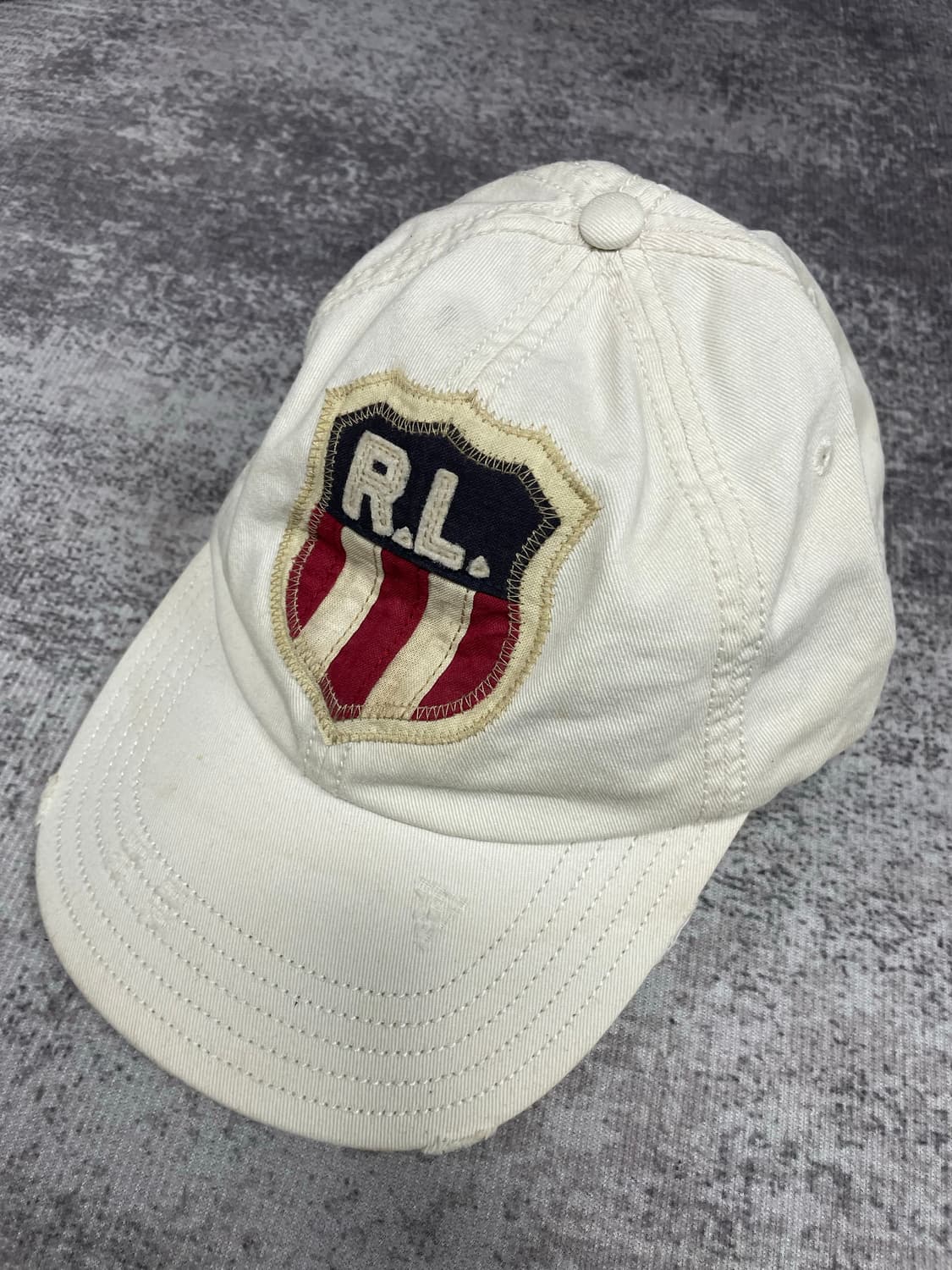90s Polo RL 성조기 방패로고 캡 상품이미지2