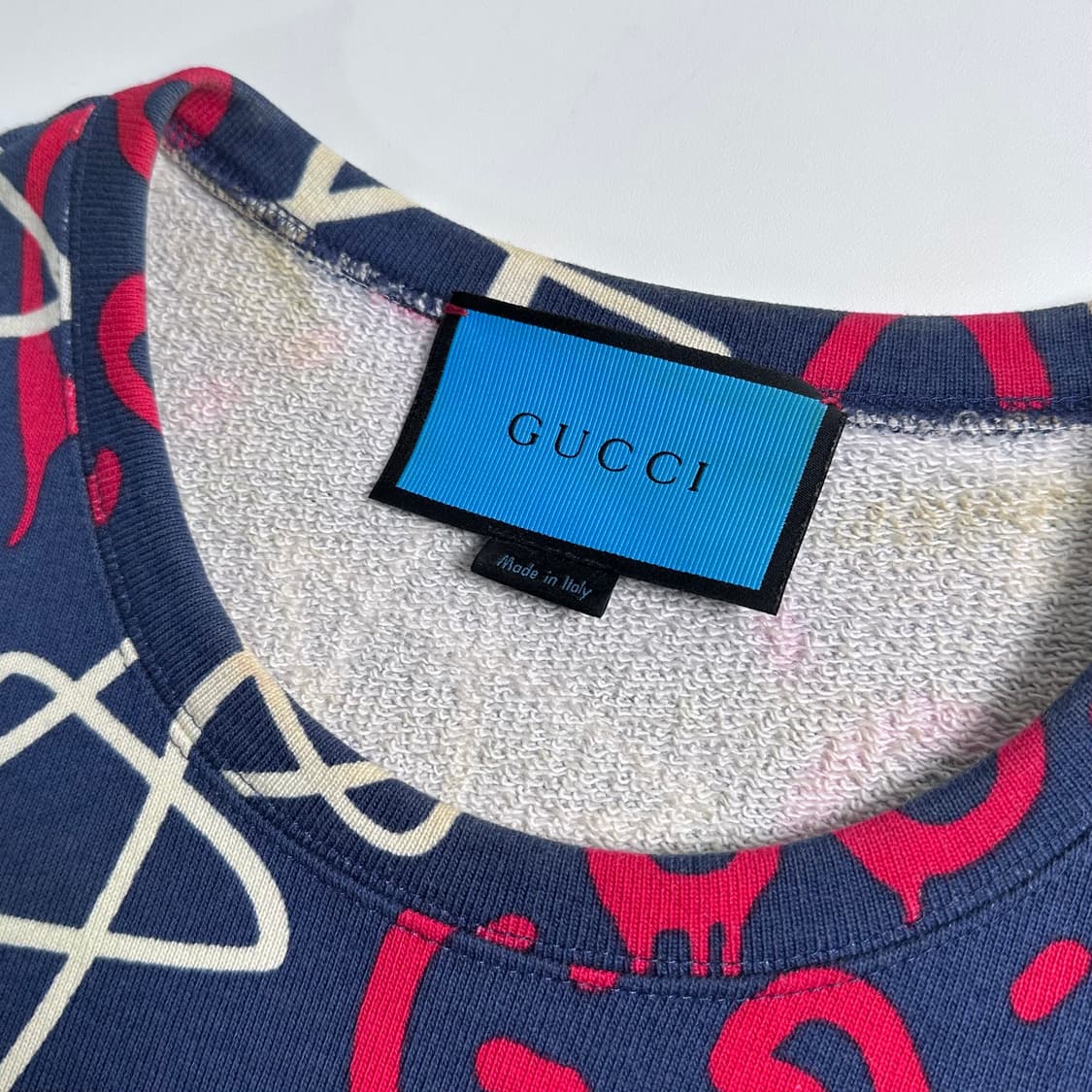 구찌 고스트패턴 맨투맨 상품이미지5