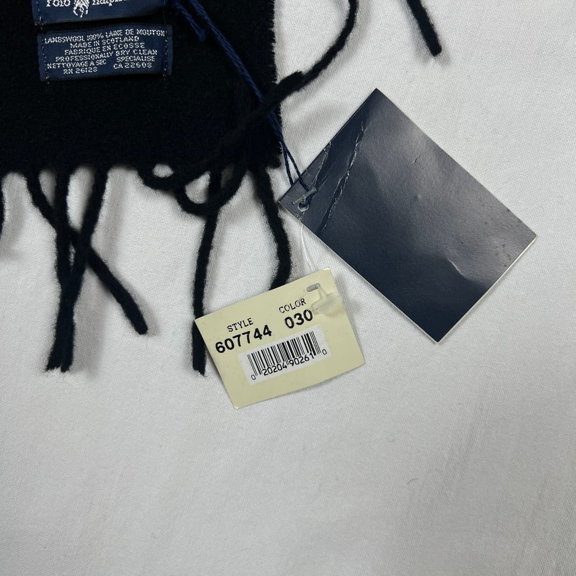 데드스탁 90‘s 폴로랄프로렌 폴로스포츠 로고 머플러 목도리 상품이미지6