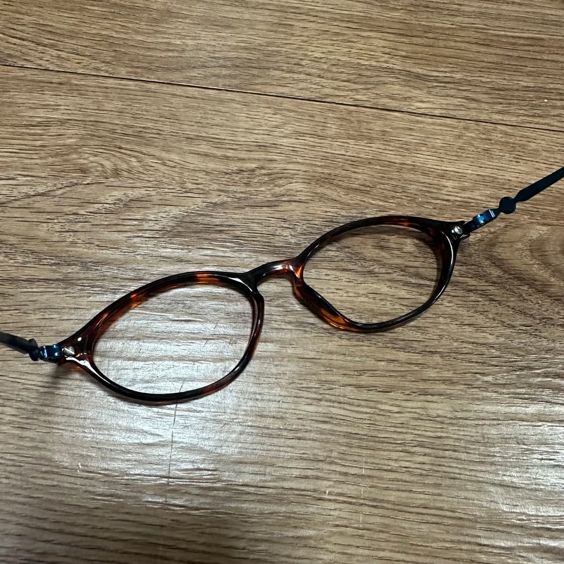 빈티지 안경테 호피 뿔테 오래된숲 상품이미지3