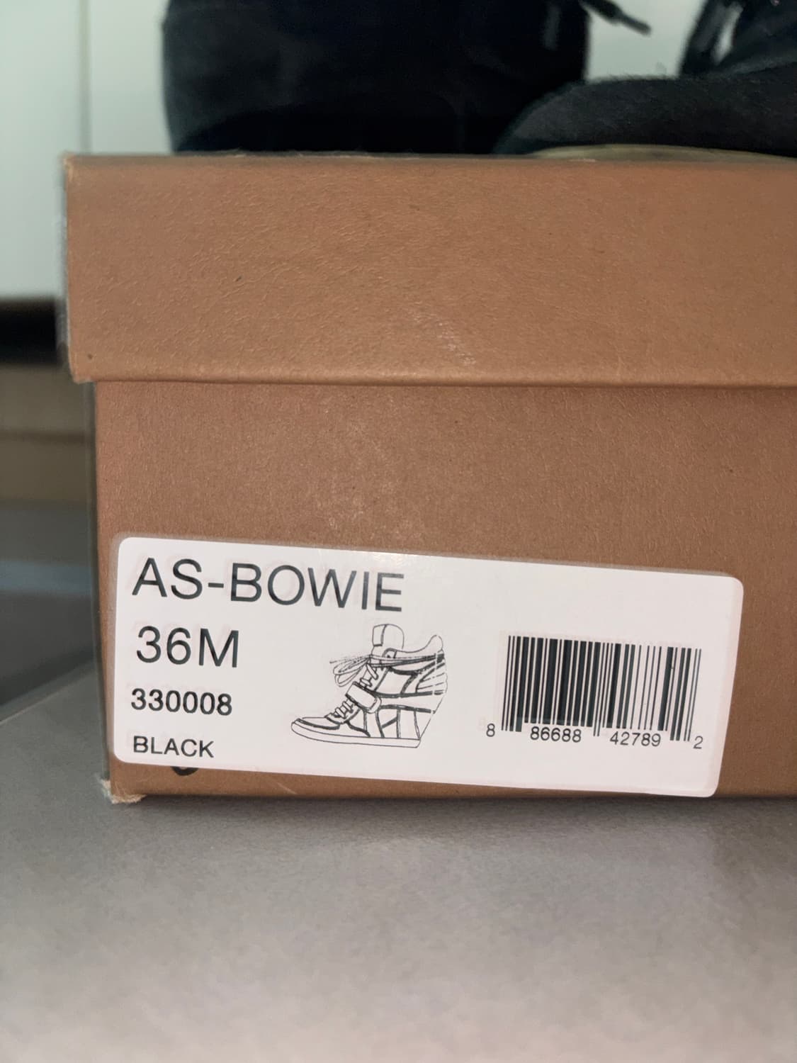 Ash AS-BOWIE black 상품이미지3