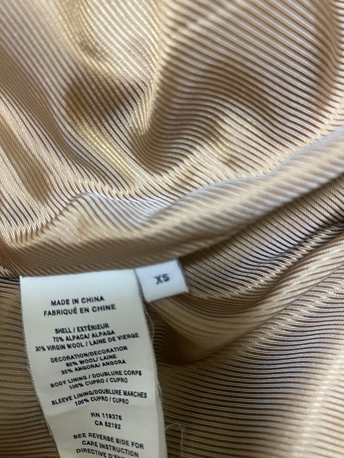 Helmut lang coat 알파카 코트 상품이미지4