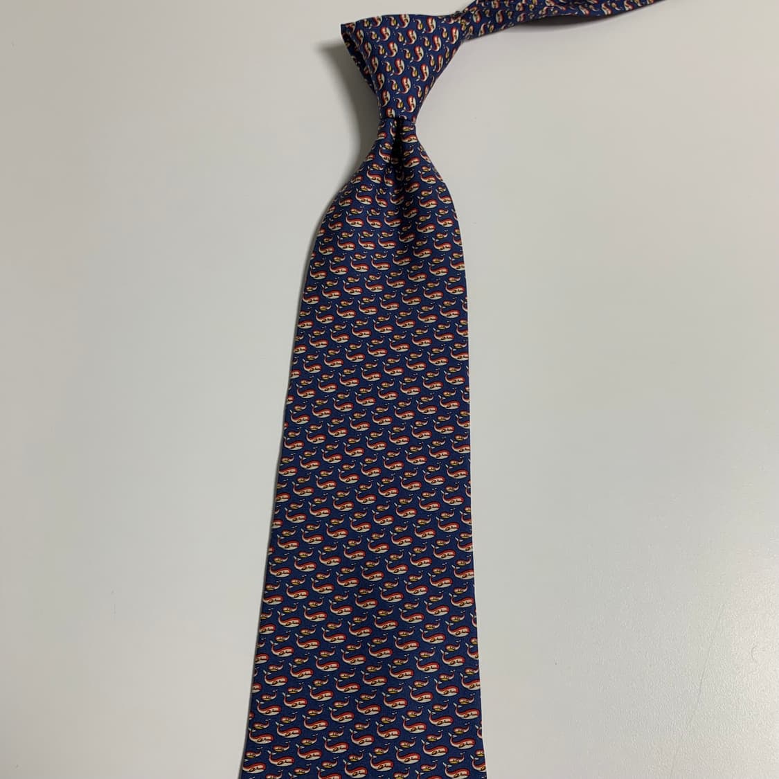 살바토레 페레가모 명품 이태리 100실크 정장넥타이 A+등급 상품이미지8