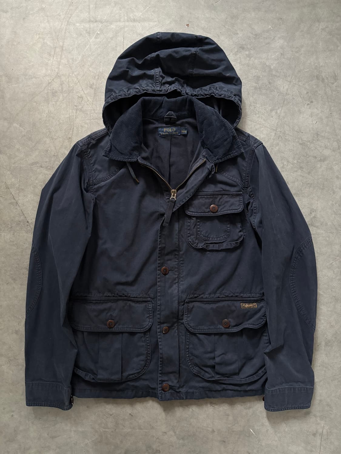 Polo 폴로 랄프로렌 신형 라벨 네이비 넥 코듀로이 모호크 필드 자켓 상품이미지1