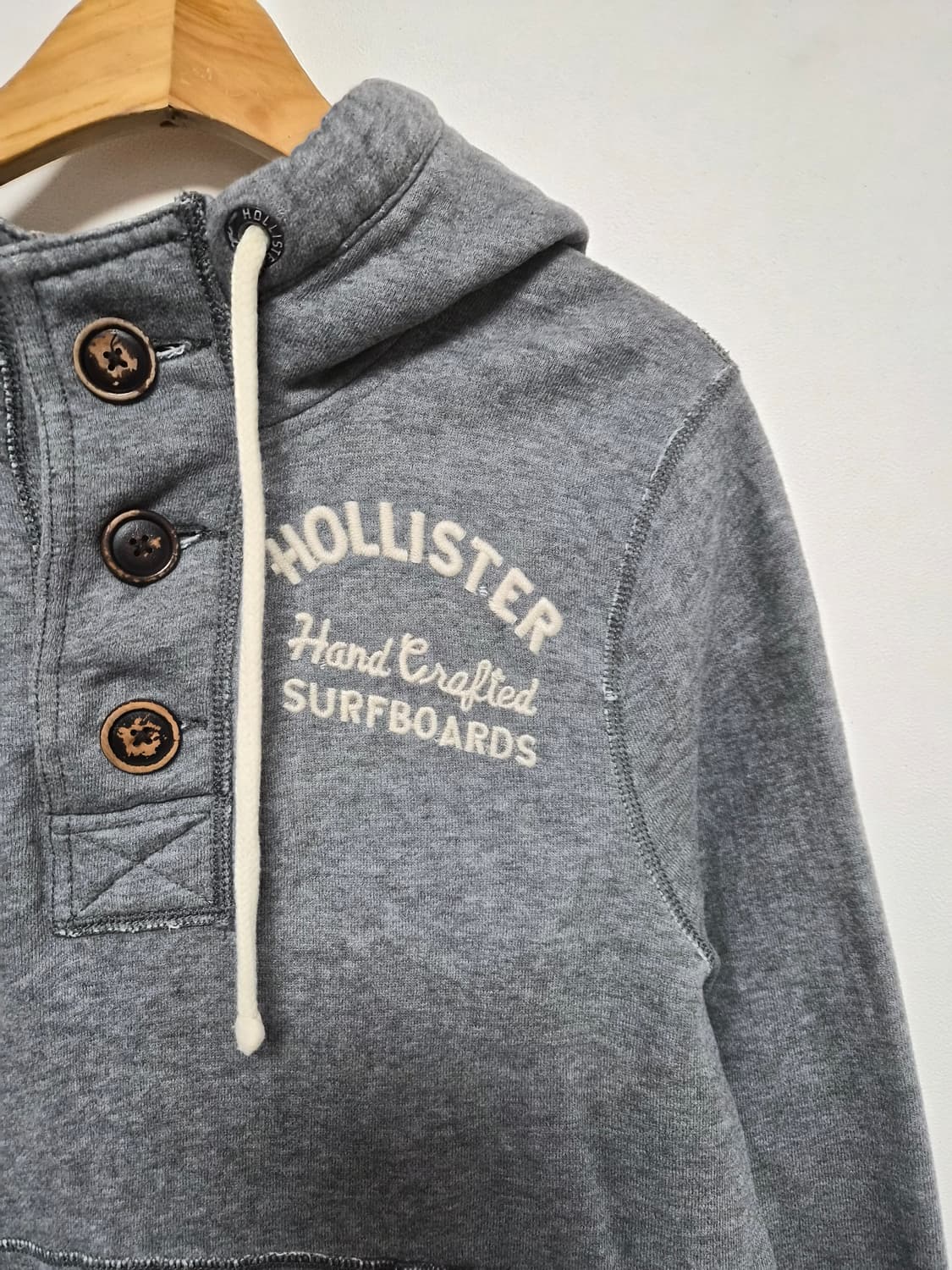 홀리스터Hollister 로고 후드 M - M42 상품이미지4