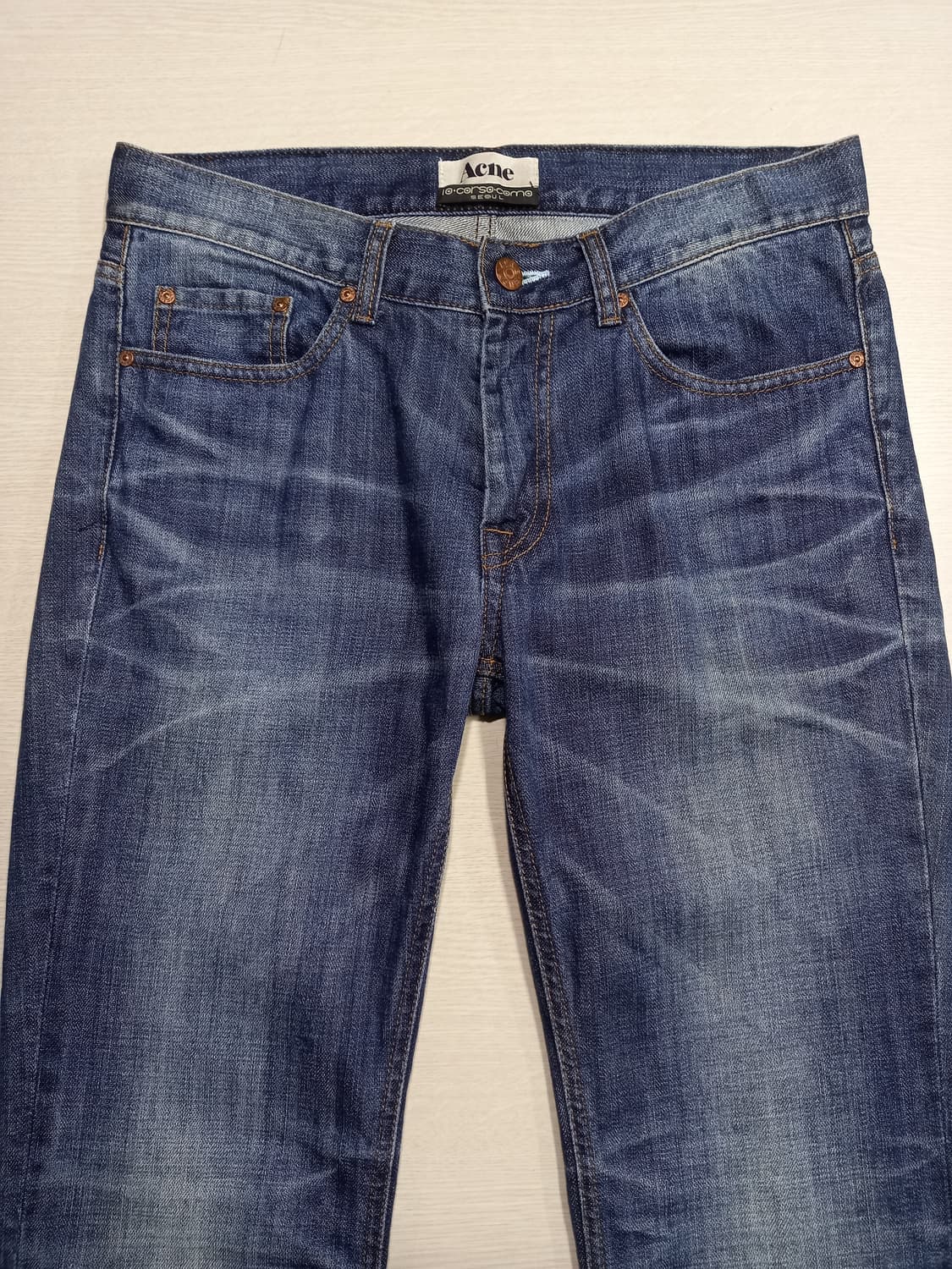 31-32 Acne +10 corso como 워싱 일자진 31-503 상품이미지3