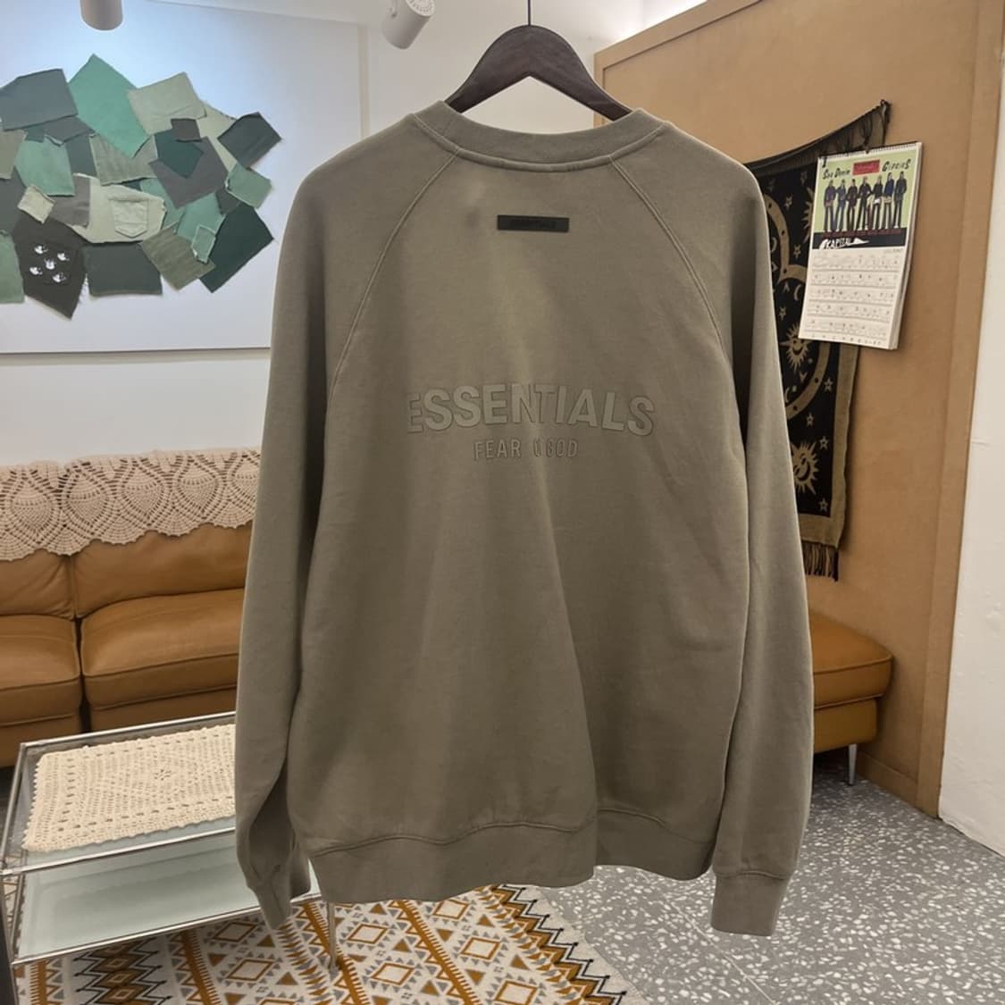 피어 오브 갓 에센셜 시그니처 캐주얼 빈티지 맨투맨 XL C10771 상품이미지4