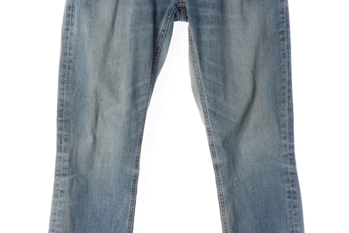 EVISU 시그니처 로고 슬림핏 연청 데님 팬츠 상품이미지4