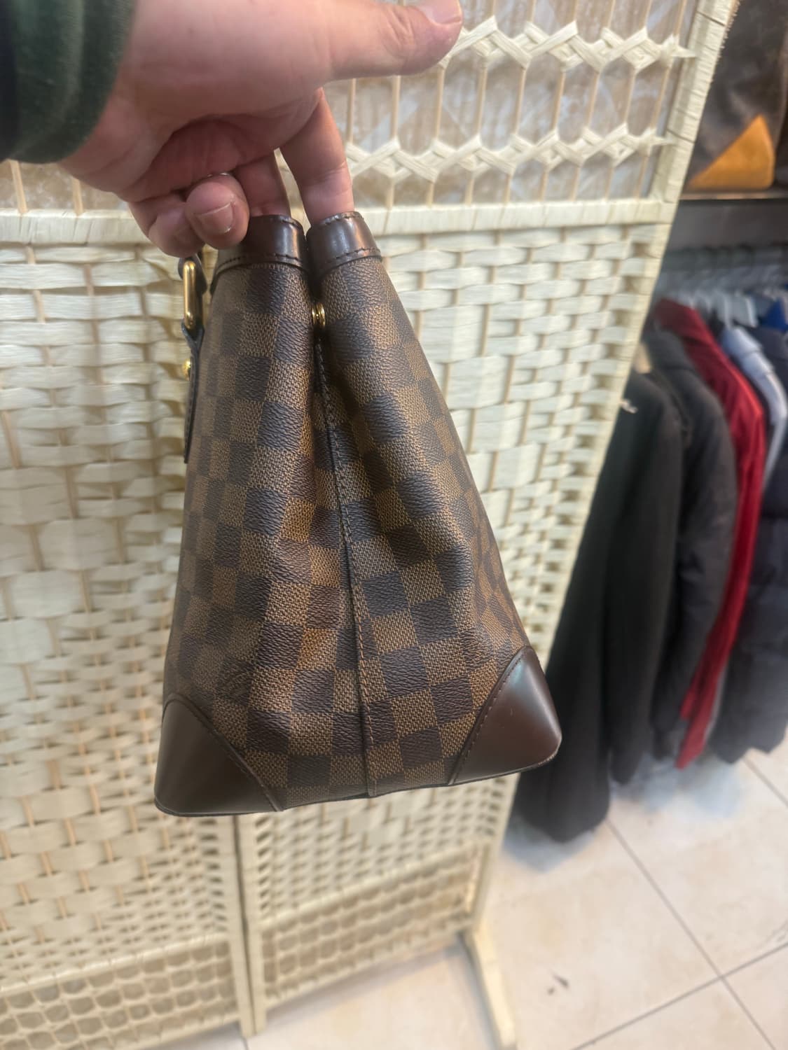 정품 루이비통 다미에 햄스테드 백 팝니다 상품이미지5