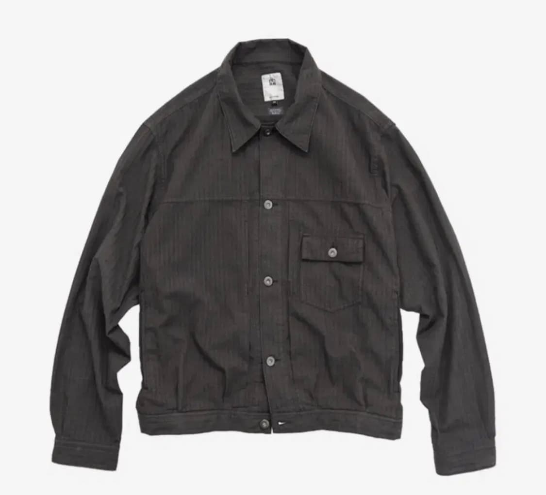 폴리테루 라이트트러커 스트라이프 차콜 3사이즈 판매 상품이미지1