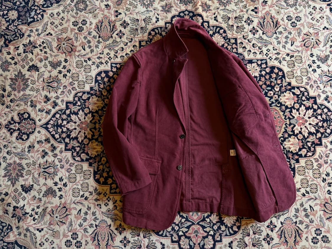 Z제냐 몰스킨 테일러드 자켓 100 상품이미지4